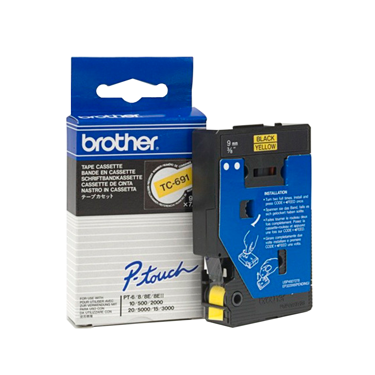 BROTHER CINTA PTOUCH TC691