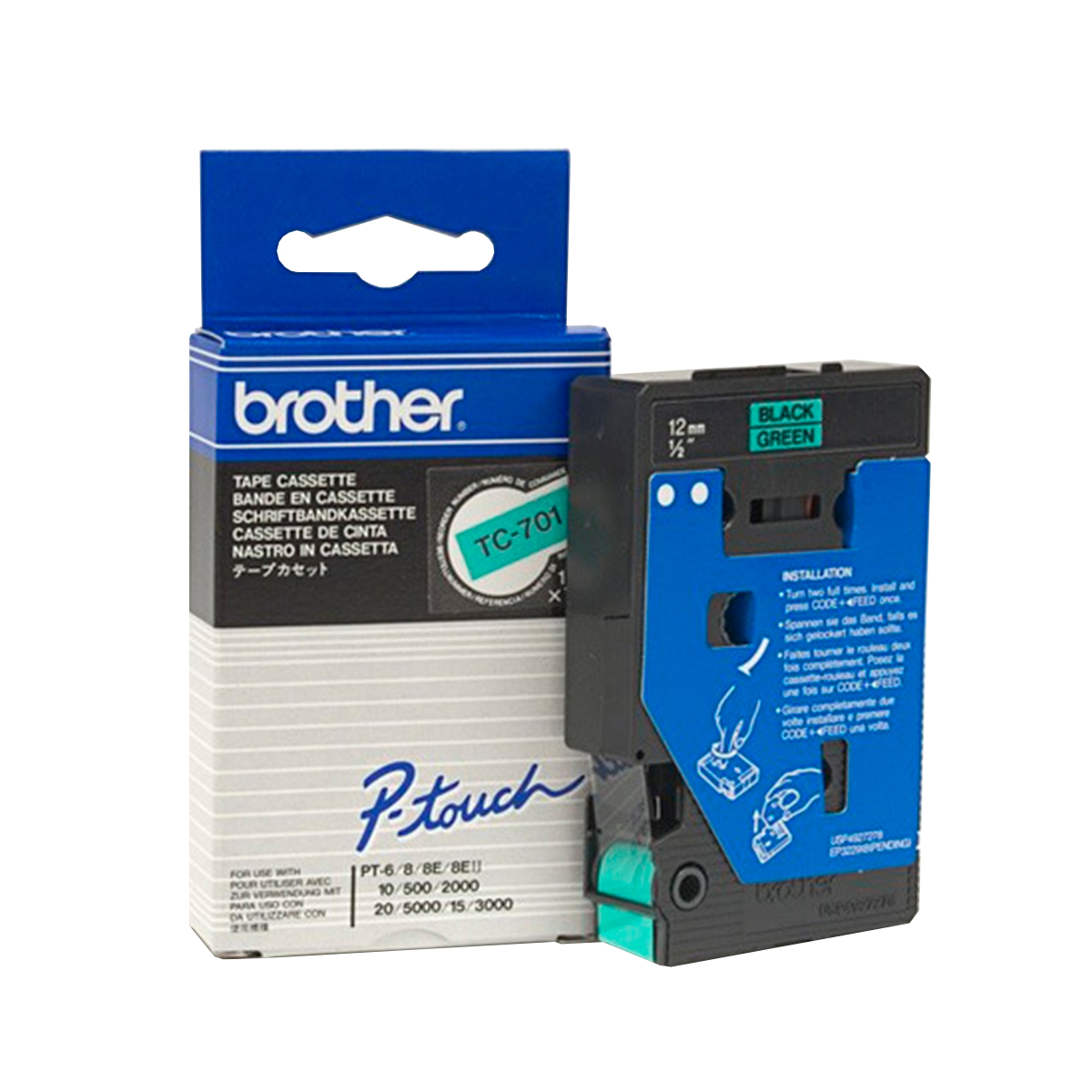 BROTHER CINTA PTOUCH TC701