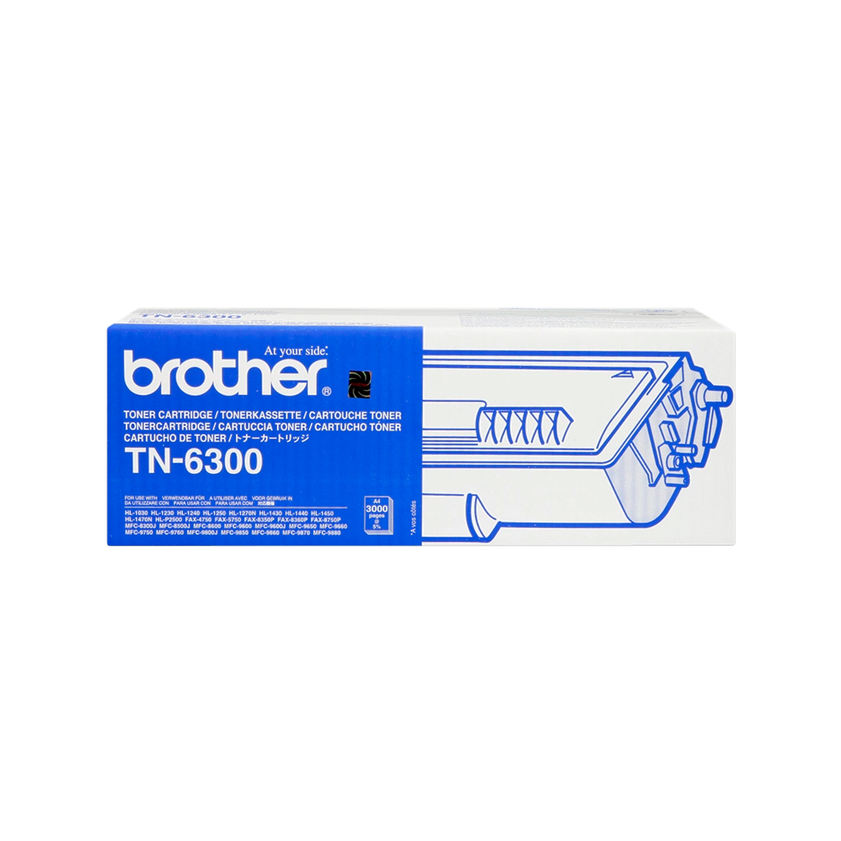 BROTHER TONER NEGRO TN6300