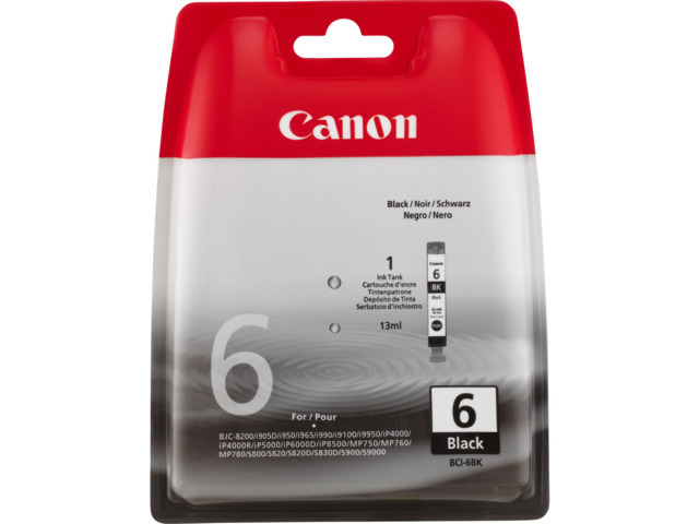 CANON TINTA NEGRO BCI6BK