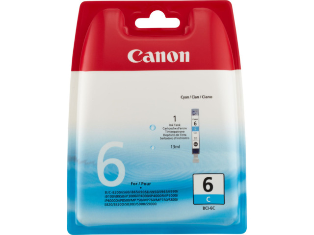 CANON TINTA CIAN BCI6C