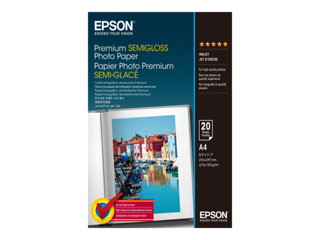 EPSON PAPEL S041332 A4 251GR