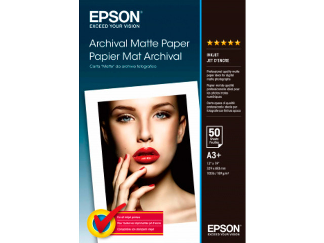EPSON PAPEL S041340 A3+ 192GR