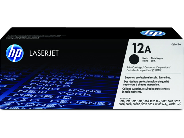 HP TONER NEGRO 12A  Q2612A