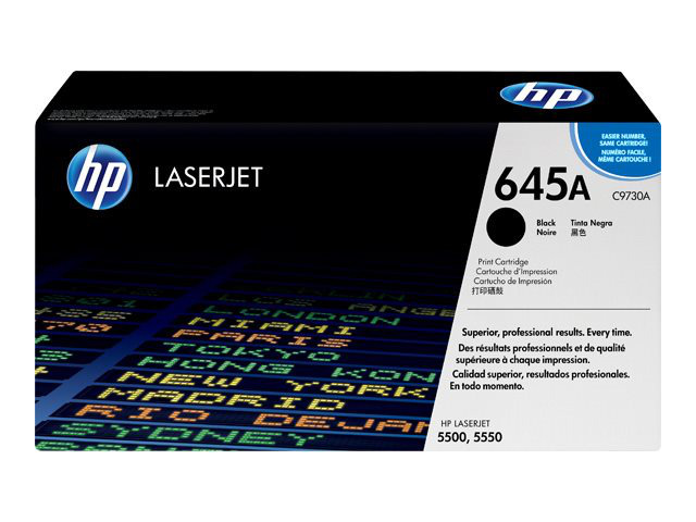 HP TONER NEGRO 645A C9730A
