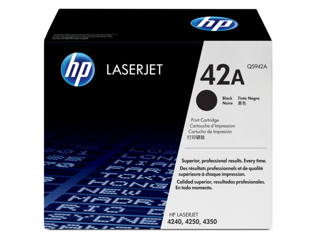 HP TONER NEGRO 42A Q5942A