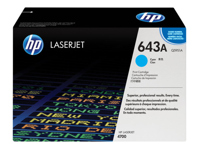 HP TONER CIAN 643A Q5951A