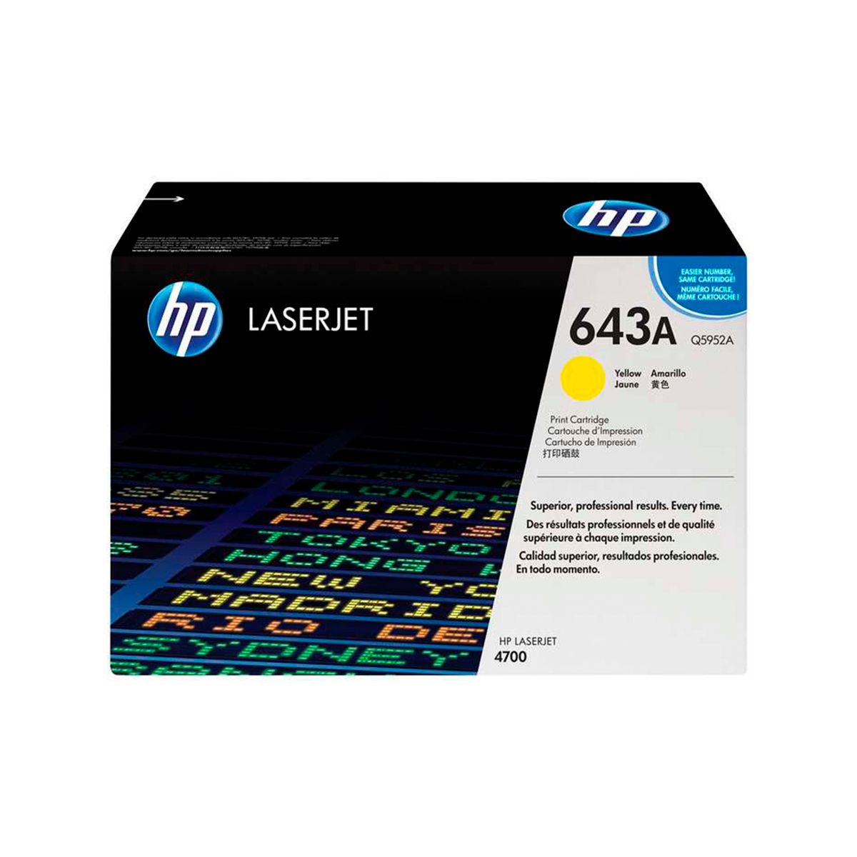 HP TONER AMARILLO 643A Q5952A