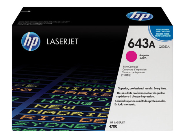HP TONER MAGENTA 643A Q5953A