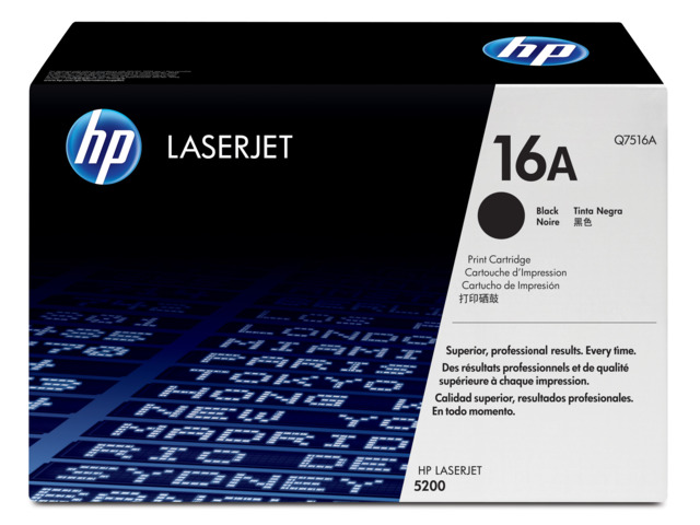 HP TONER NEGRO 16A Q7516A