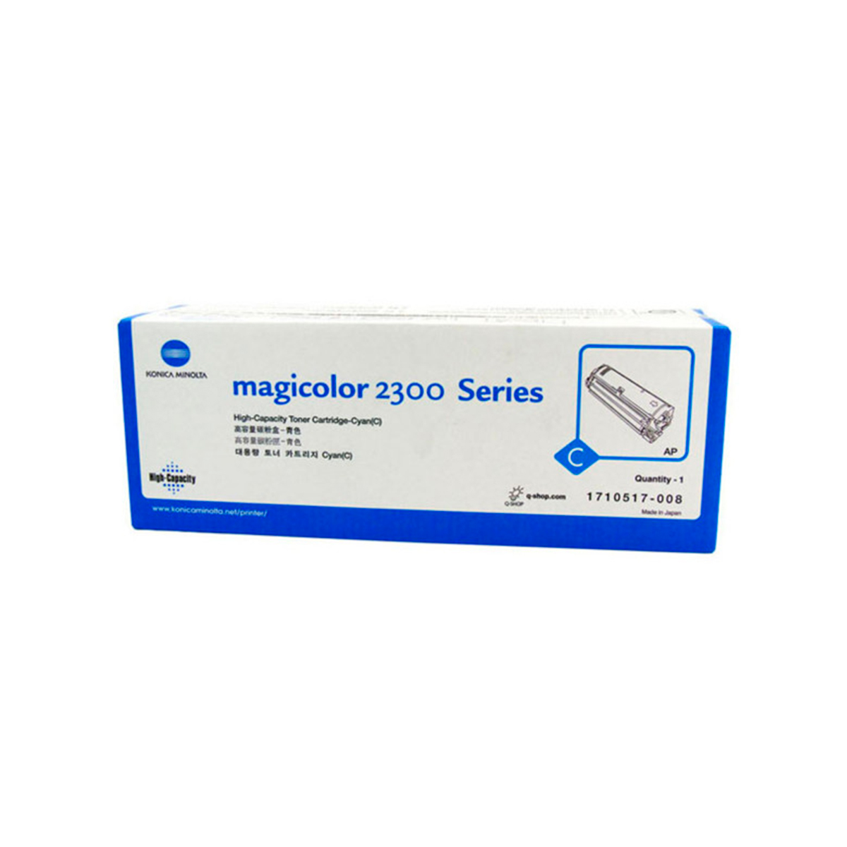 KONICA TONER CIAN 1710517-008