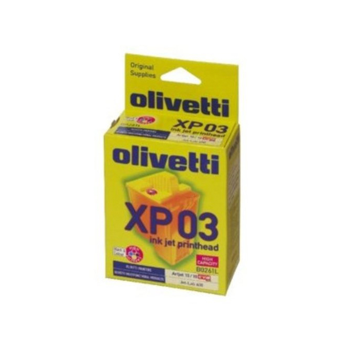 OLIVETTI TINTA NEGRO COLO XP03