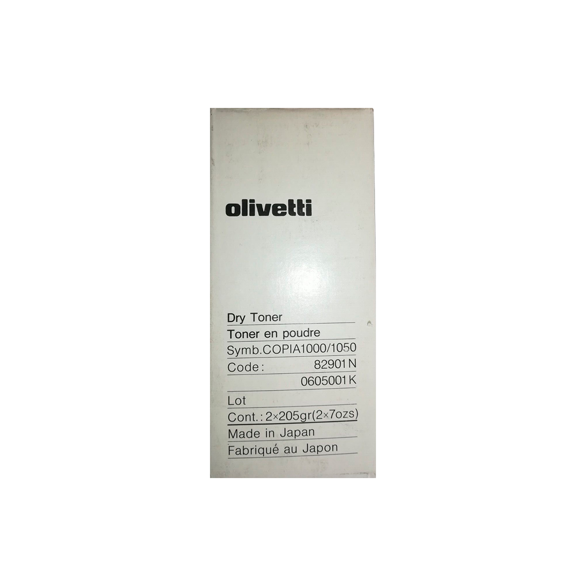 OLIVETTI TONER NEGRO 82901