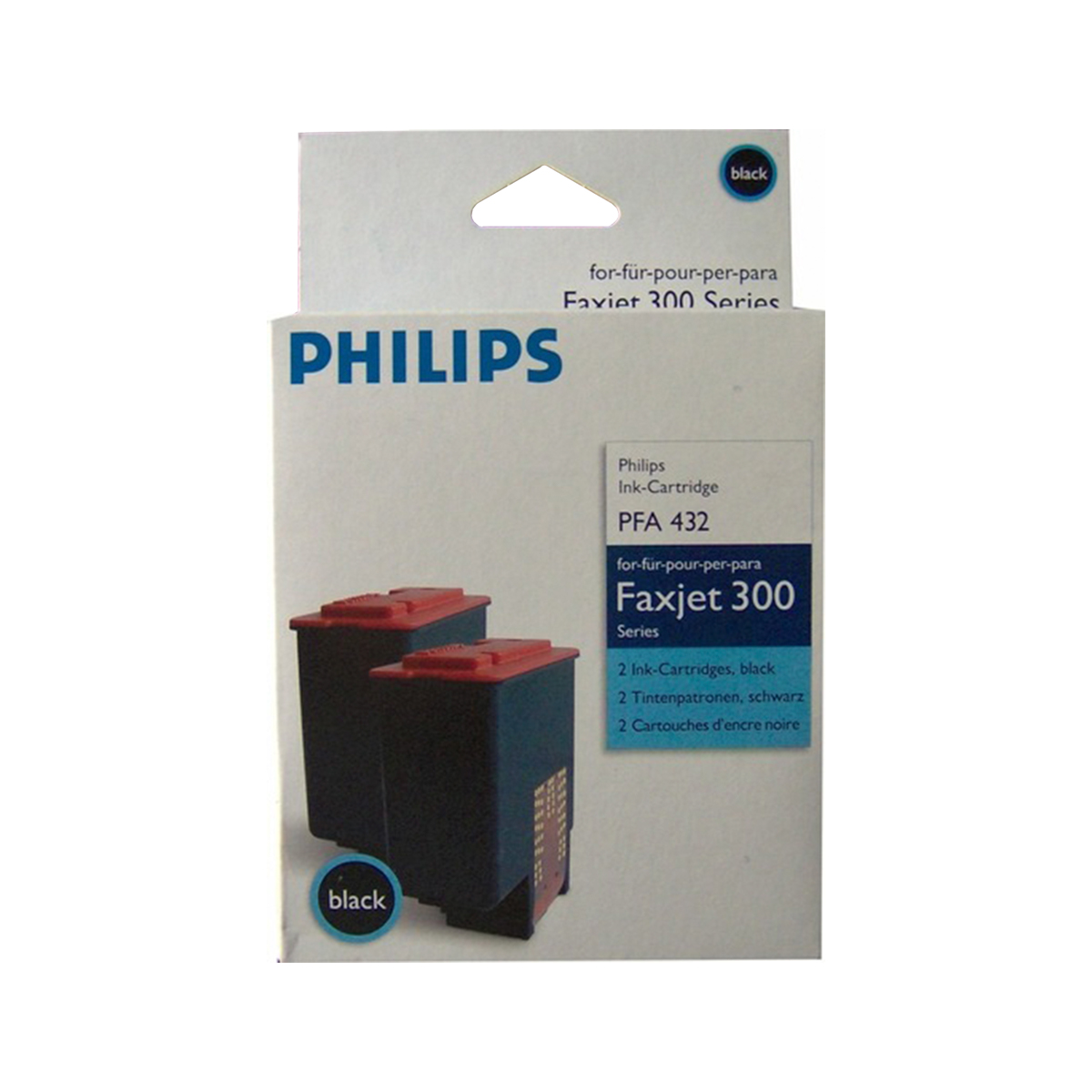 PHILIPS TINTA NEGRO PFA432 2u.