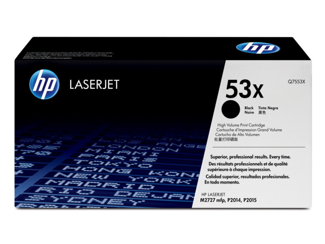HP TONER NEGRO 53X Q7553X