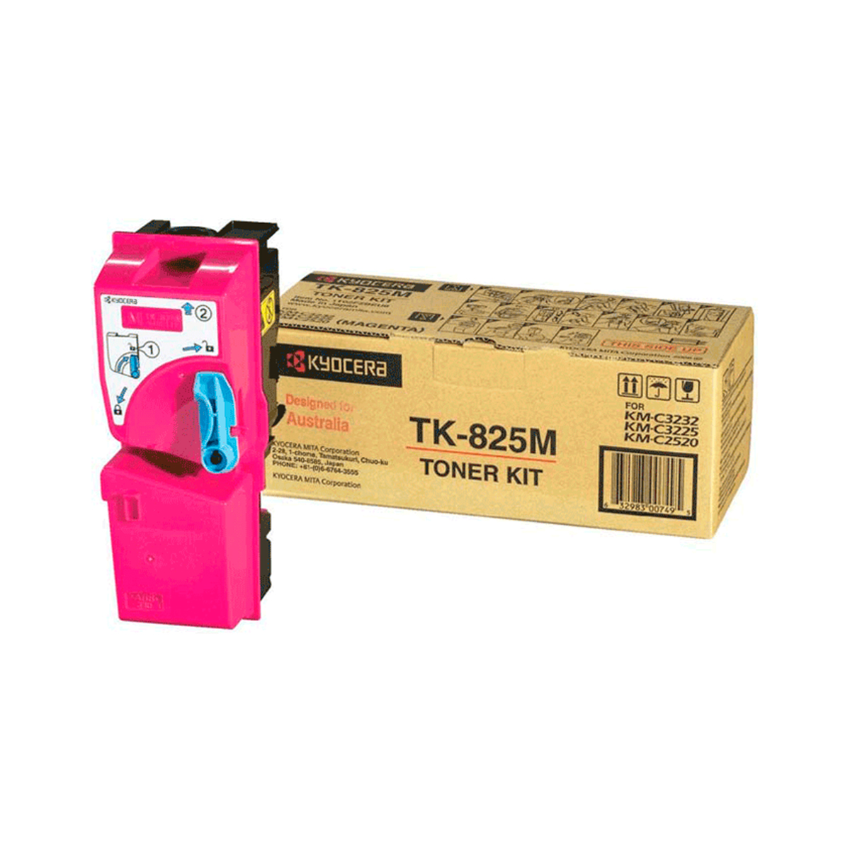 KYOCERA TONER MAGENTA TK825M