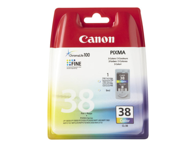 CANON TINTA COLOR CL38