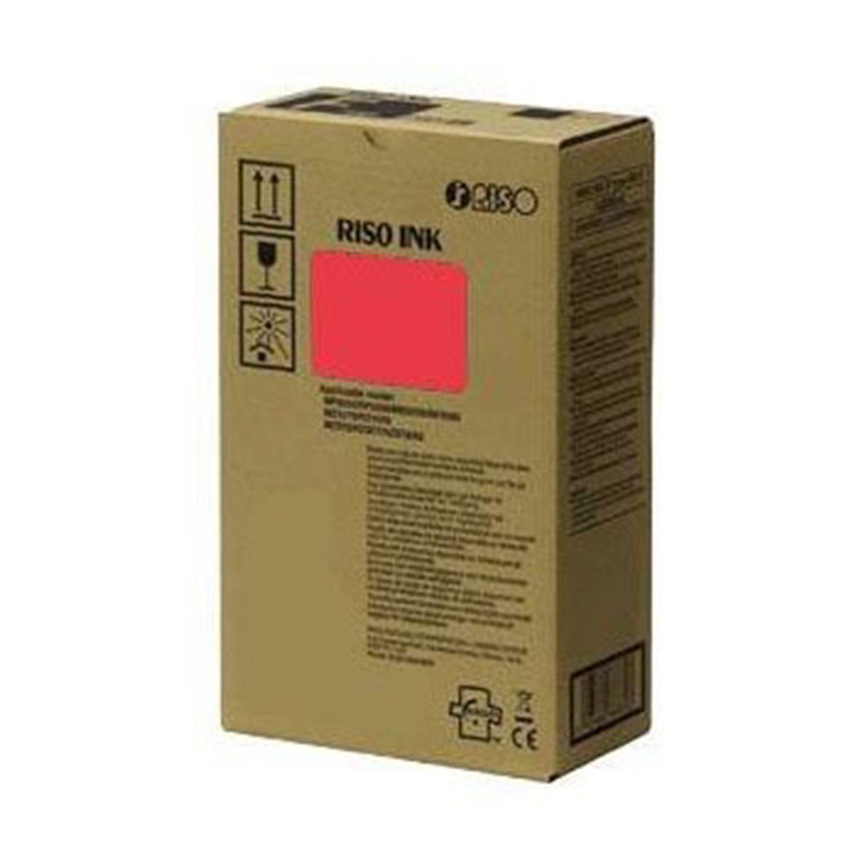 RISO TINTA ROJO S4406E 2u.