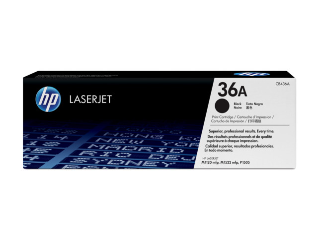HP TONER NEGRO 36A CB436A