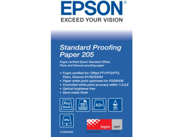 EPSON PAPEL S045005 A3+ 205GR