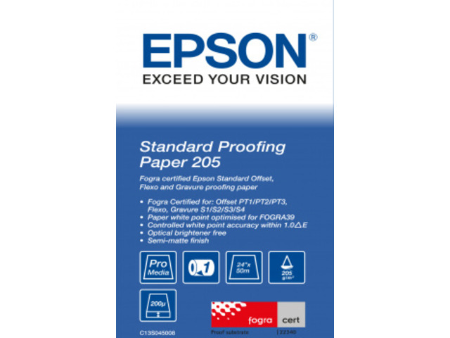 EPSON PAPEL S045008 24''X50m