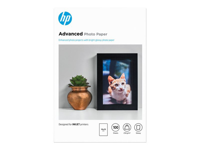 HP PAPEL Q8692A 10x15cm 250GR