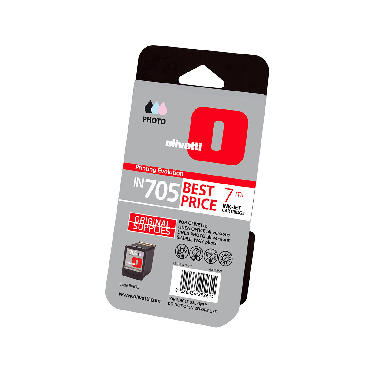 OLIVETTI TINTA FOTO B0633