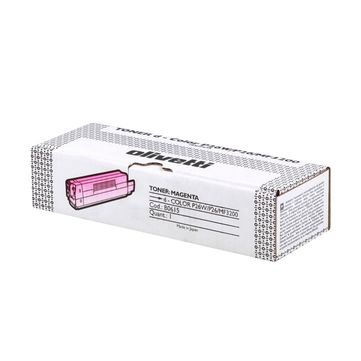 OLIVETTI TONER MAGENTA B0615