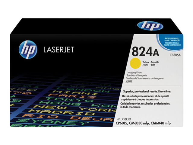 HP TAMBOR AMARILLO 824A CB386A
