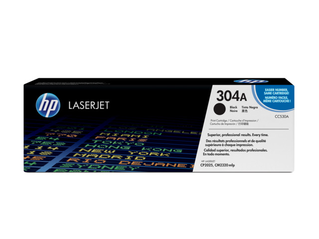HP TONER NEGRO 304A CC530A