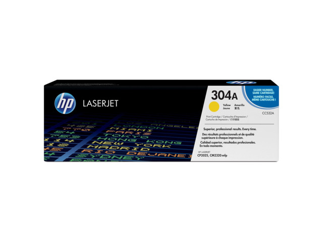HP TONER AMARILLO 304A CC532A