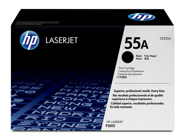 HP TONER NEGRO 55A CE255A