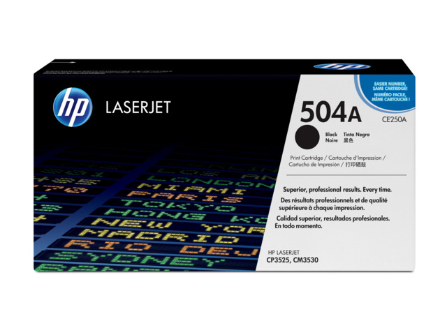 HP TONER NEGRO 504A CE250A