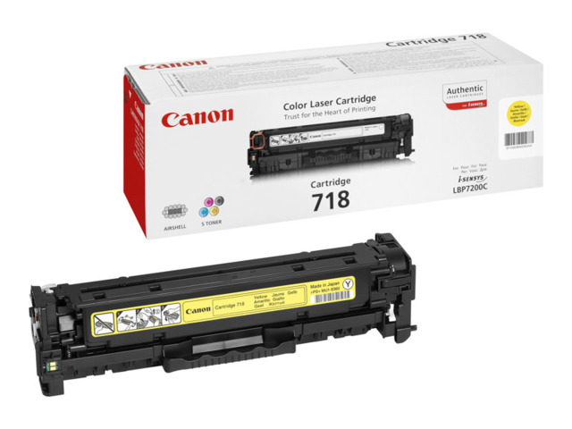 CANON TONER AMARILLO 718Y