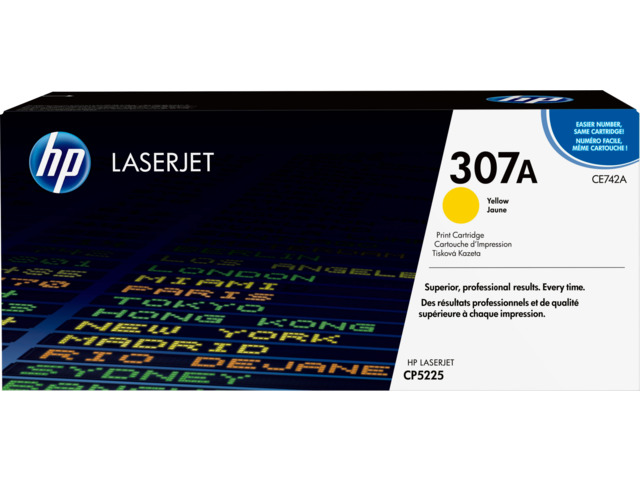 HP TONER AMARILLO 307A CE742A