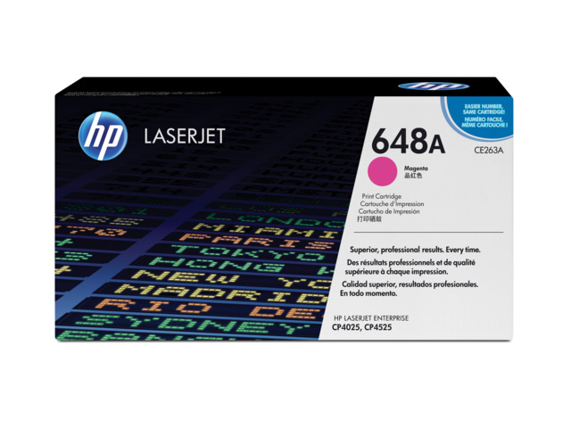HP TONER MAGENTA 648A CE263A