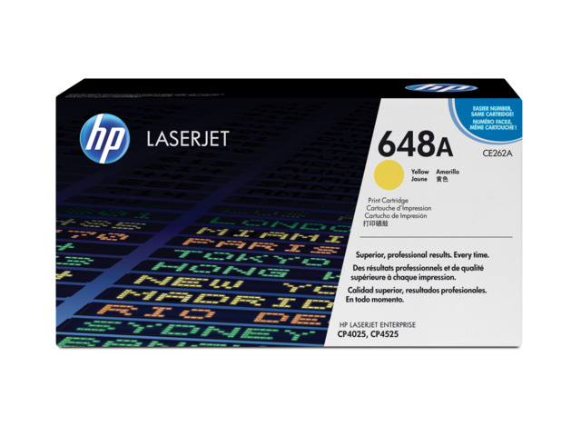 HP TONER AMARILLO 648A CE262A