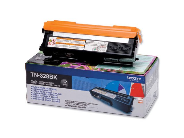 BROTHER TONER NEGRO TN328BK