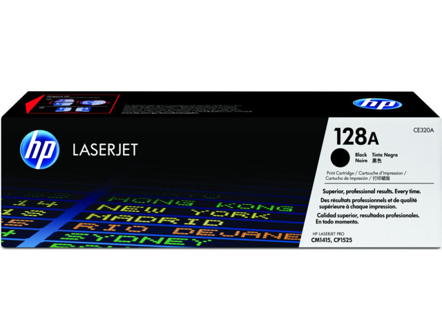 HP TONER NEGRO 128A CE320A