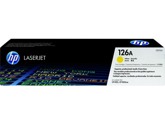 HP TONER AMARILLO 126A CE312A