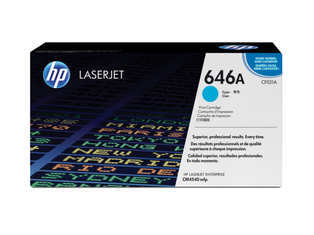 HP TONER CIAN 646A CF031A
