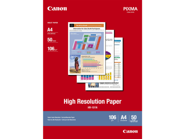 CANON PAPEL HR101 A4 50h 106GR