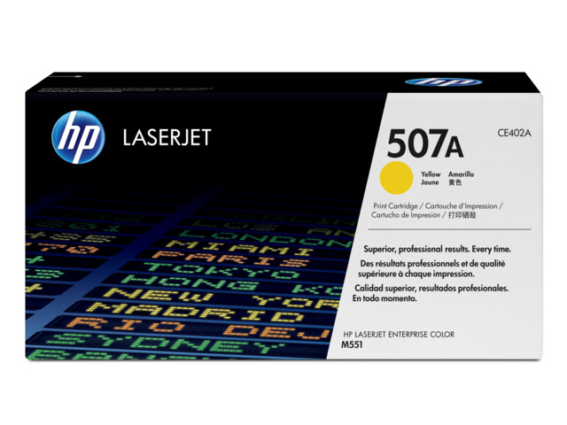 HP TONER AMARILLO 507A CE402A