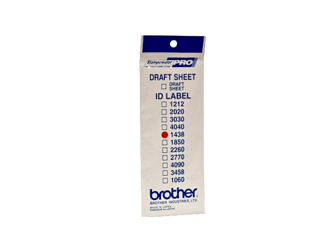 BROTHER ETIQUETAS ID1438