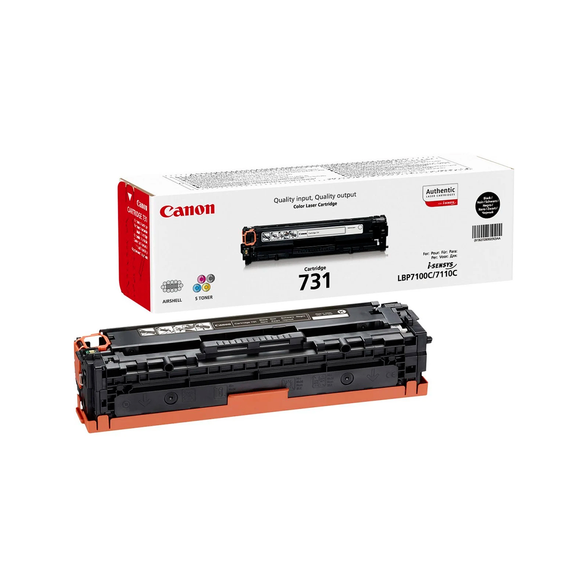 CANON TONER NEGRO 731BK