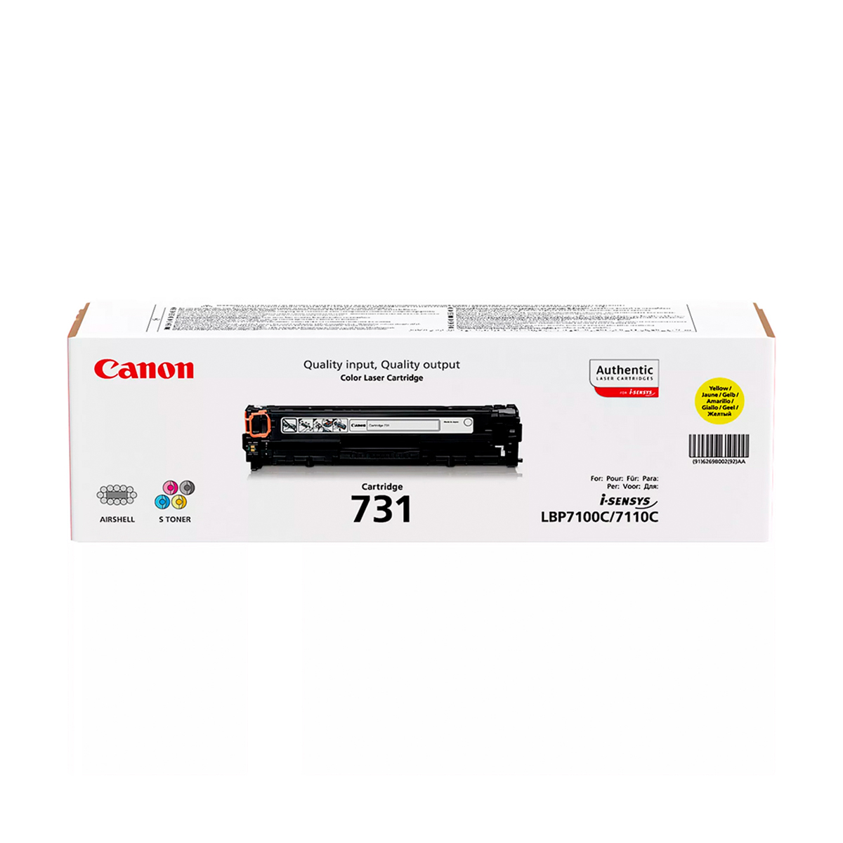 CANON TONER AMARILLO 731Y