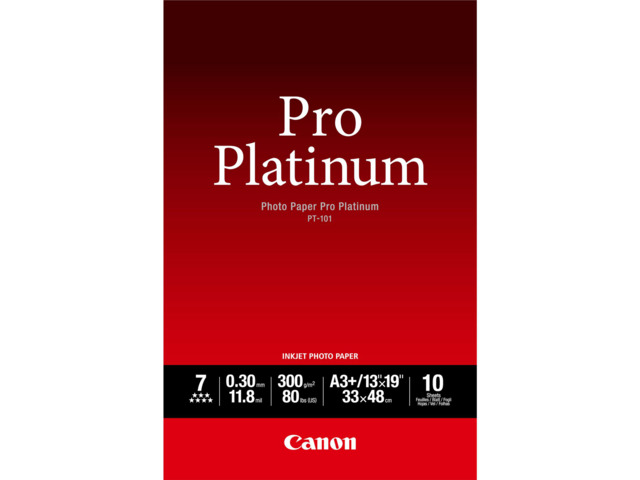 CANON PAPEL PT101 A3+ 10h 300G