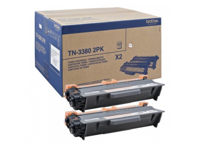 BROTHER PACK 2U TN3380TWIN