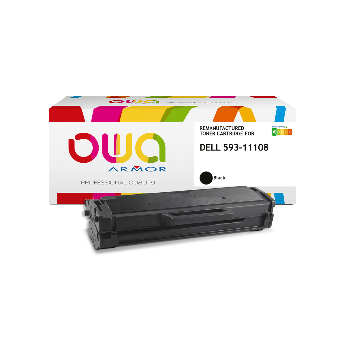 ARMOR TONER NEGRO 593-11108