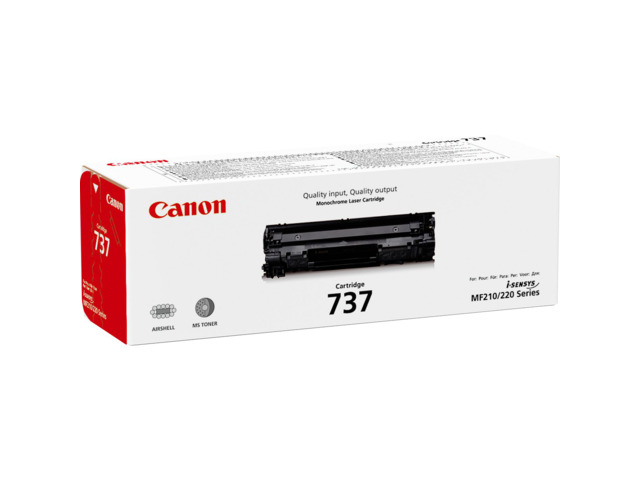 CANON TONER NEGRO 737